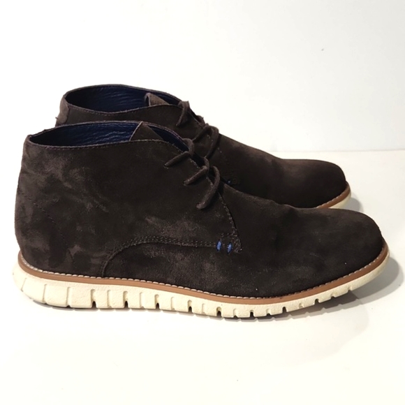 BearPaw Men's Brown Suede Gabe Chukka Boots Men's Size 8 EUC!! - Picture 3 of 11